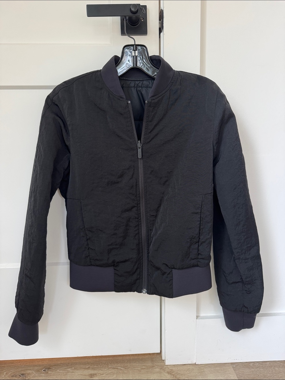 lululemon athletica Black Bomber Jacket